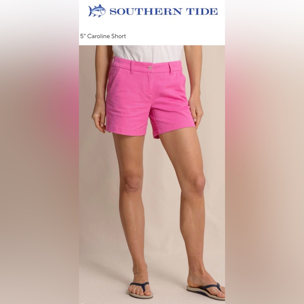 Southern Tide Women's Pink Caroline Shorts size 4